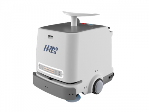 sweeping and disinfecting robot
