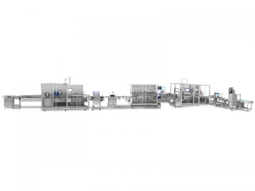 Bottle Cartoning, Bundling and Case Packing Production Line -HRG seelong