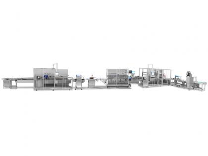 Bottle Cartoning, Bundling and Case Packing Production Line -HRG seelong