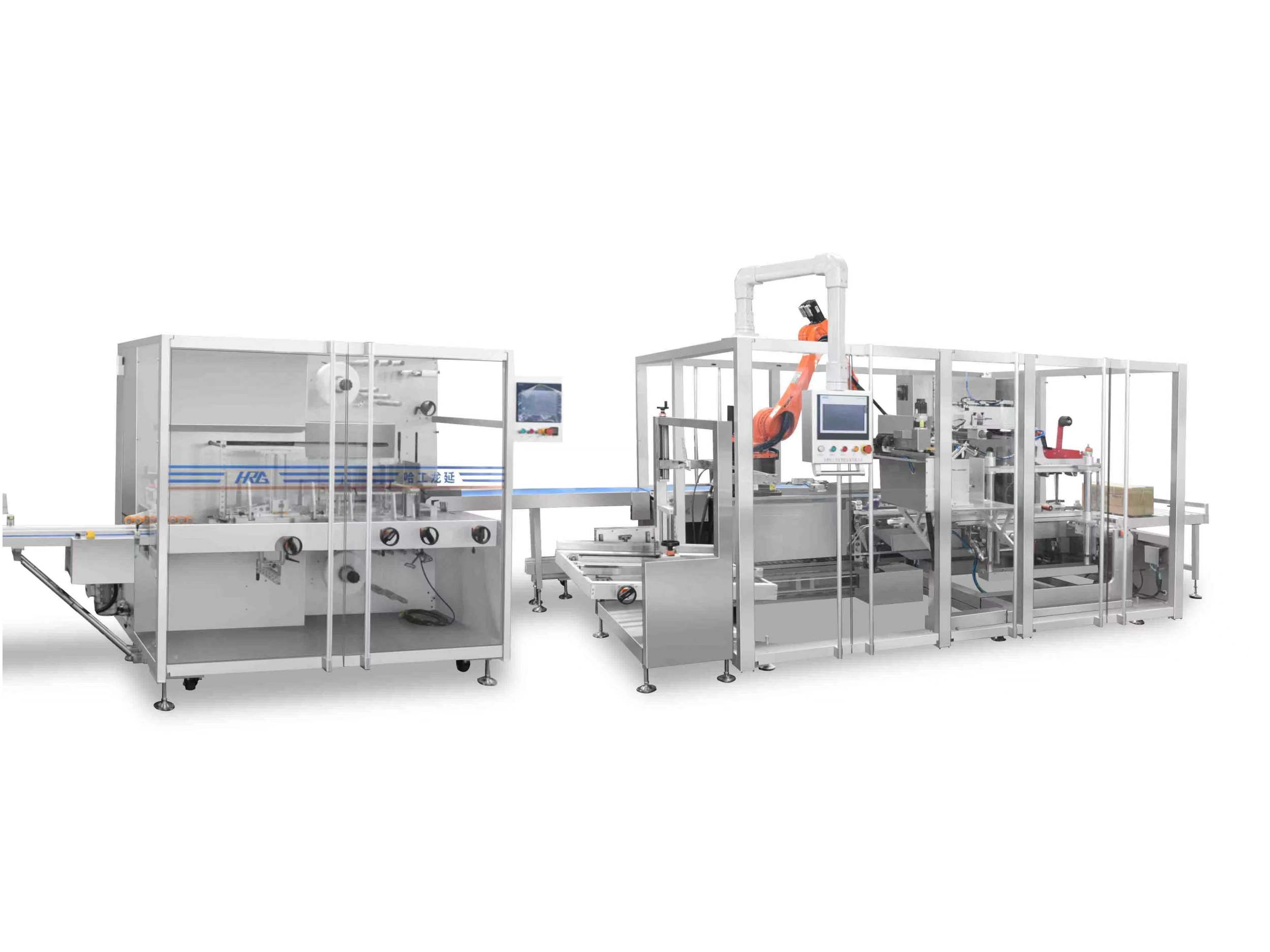 Film Bundling and Case Packing Production Line